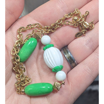 Vintage 70s Avon "Come Summer" Beaded Necklace