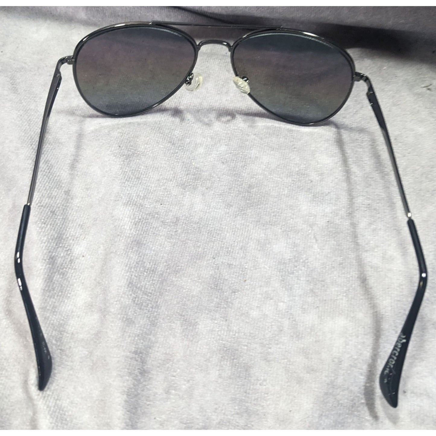 Preppy Abercrombie Aviator Sunglasses With Rainbow Mirror Finish Lenses