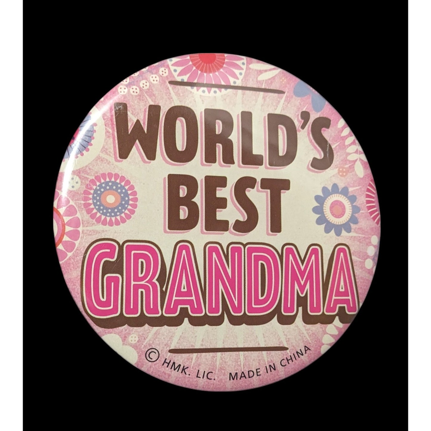 Hallmark Oversized World's Best Grandma Button