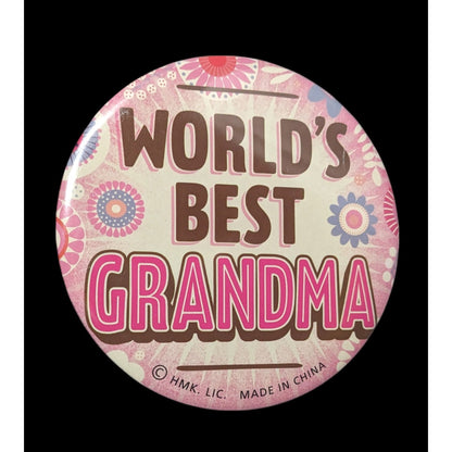 Hallmark Oversized World's Best Grandma Button