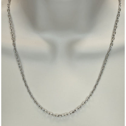 Lia Sophia Silver Chain Necklace Classic Casual Jewelry Minimalist Everyday Accessory