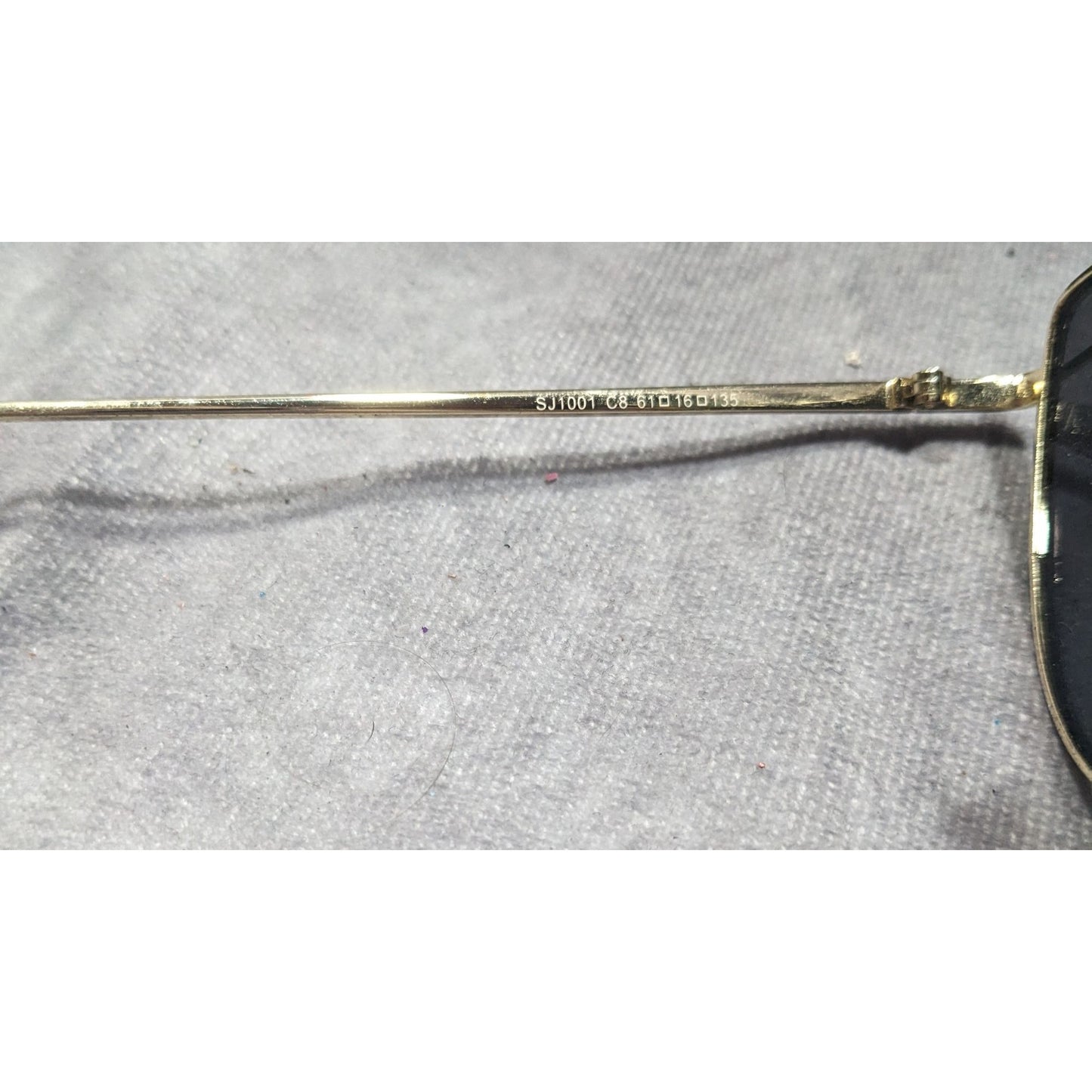 Sojos Abstract Aviator Gold Tone Rimmed Sunglasses