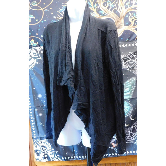 Rubbish Brand Gothic Black Flyaway Cardigan