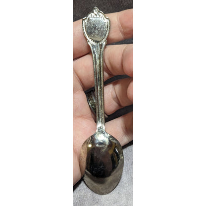 Vintage Travel Souvenir Silver Tone Sugar Mountain Spoon 4 1/2 Inch