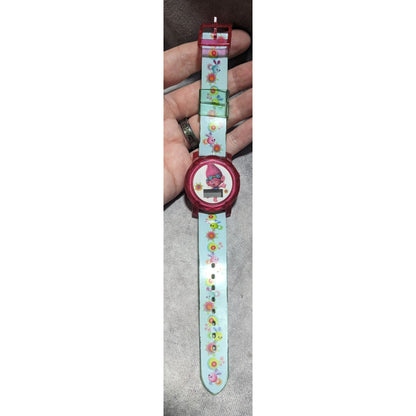 Kidcore Y2K Trolls Poppy DreamWorks Digital Watch Not Working