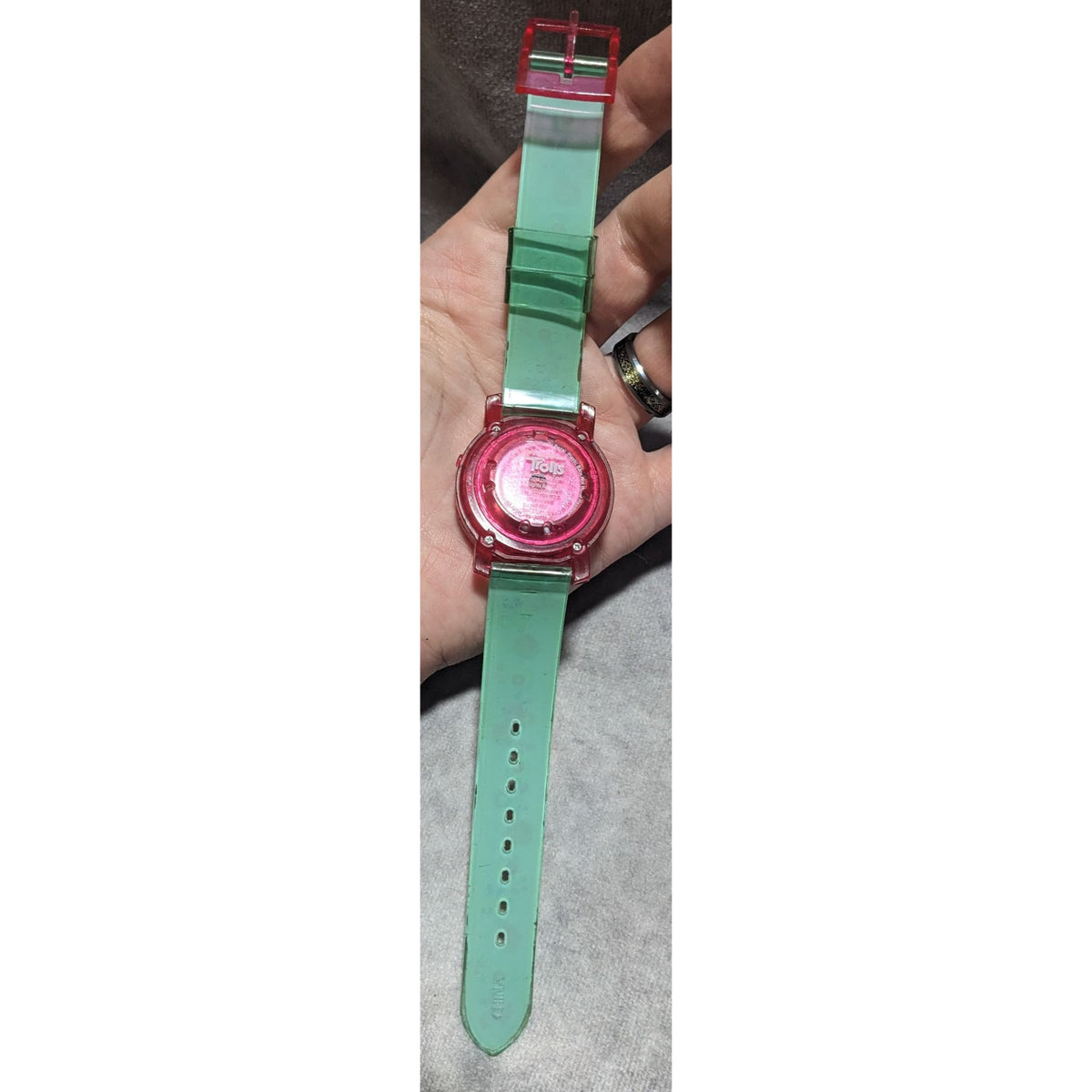 Kidcore Y2K Trolls Poppy DreamWorks Digital Watch Not Working