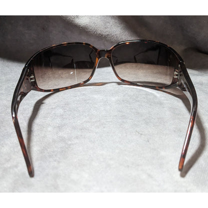 Vintage 90s Dana Buchman Curved Tortoise Glasses