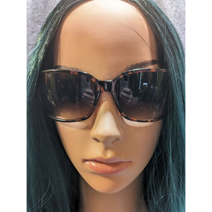 Vintage 90s Dana Buchman Curved Tortoise Glasses