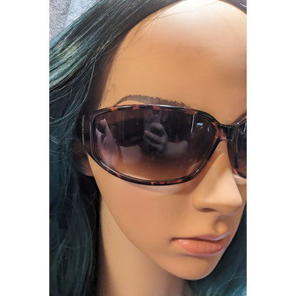 Vintage 90s Dana Buchman Curved Tortoise Glasses