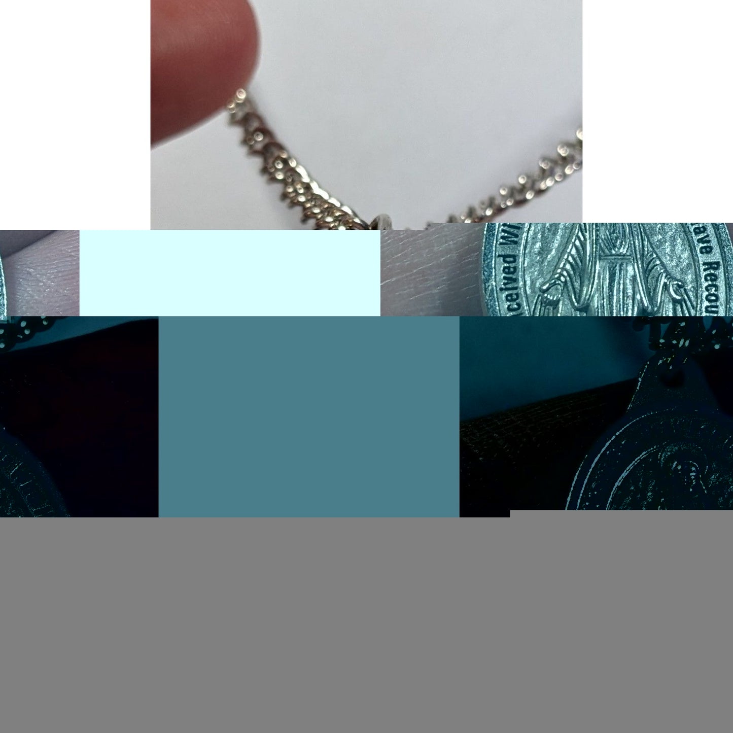Catholic Religious Mother Mary Pendant Prayer Necklace