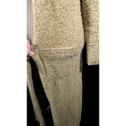 Vintage Michelle Nicole Ruffle Neck Duster Cardigan Size XL