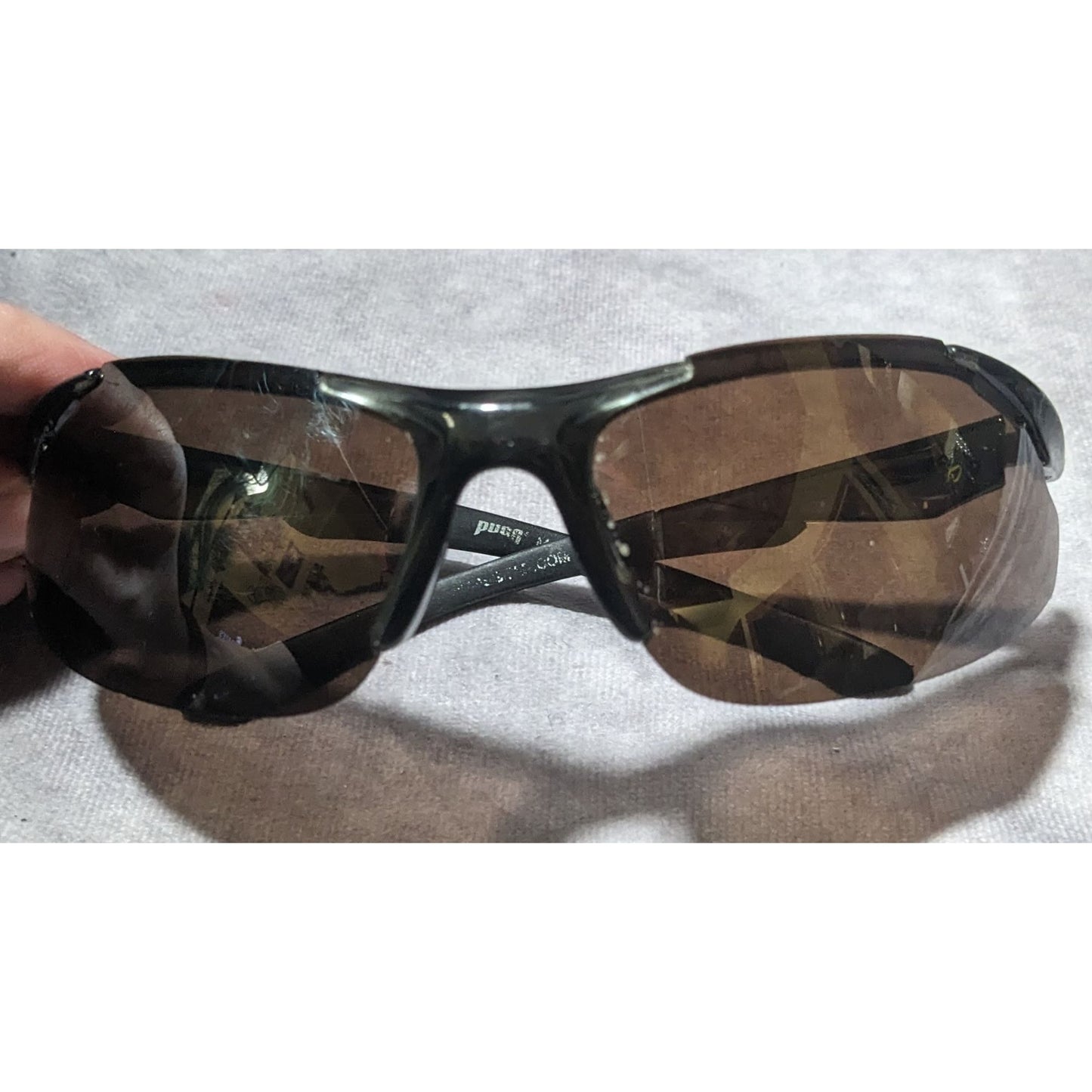 Pugs Black Sporty Classic Fashion Sunglasses