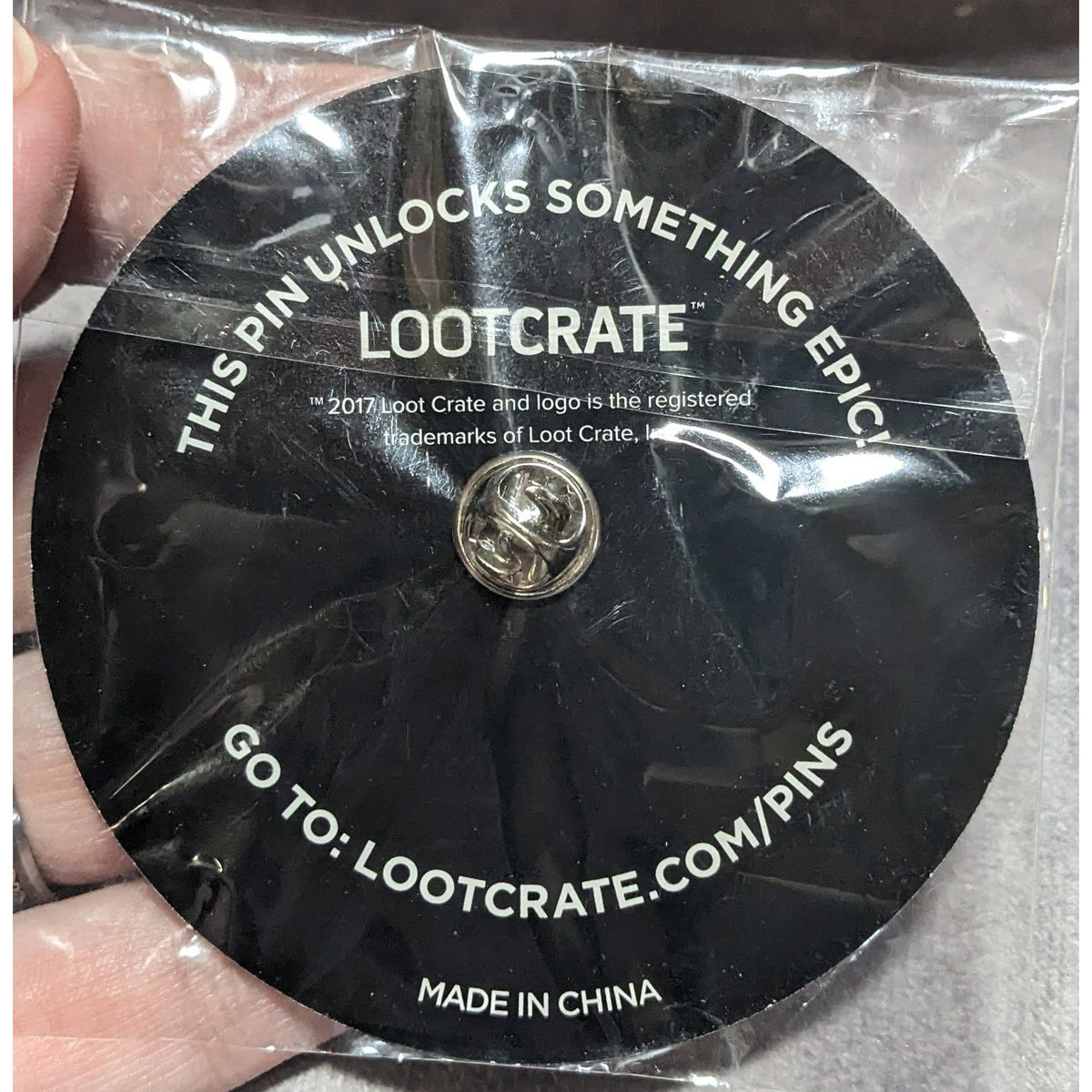 Geekcore Techcore Robot Loot Crate September 2017 Robotic Loot Pin