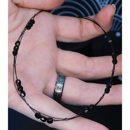 Express Minimalist Gothic Station Necklace