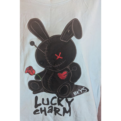 BKYS Lucky Charm Graphic T-Shirt Voodoo Bunny Design