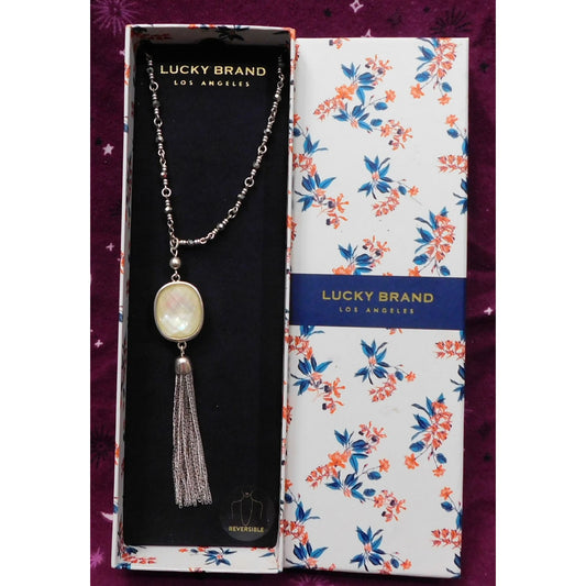 Lucky Brand Reversible Pendant Necklace