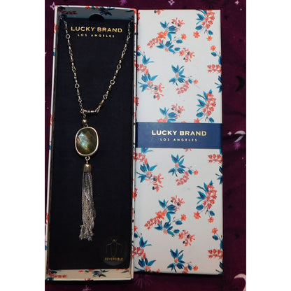Lucky Brand Reversible Pendant Necklace