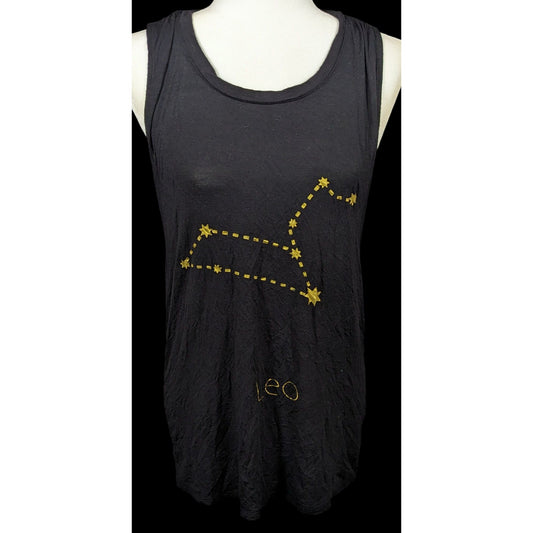 Constellation Zodiac Leo Open Back Shirt by FIT