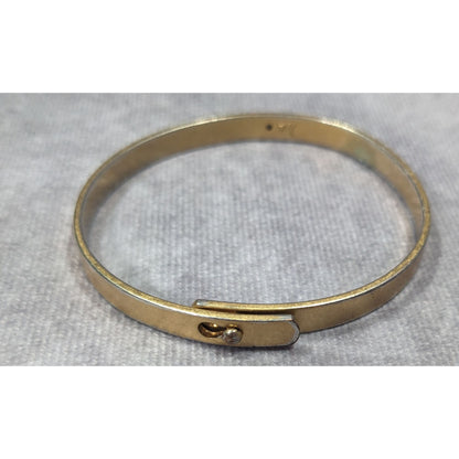 Madewell Preppy Gold Tone Bangle Bracelet