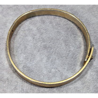Madewell Preppy Gold Tone Bangle Bracelet