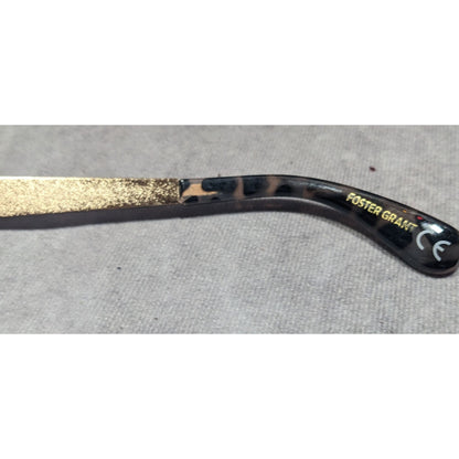 Foster Grant Piper Black And Grey Gecko Print Cateye Sunglasses