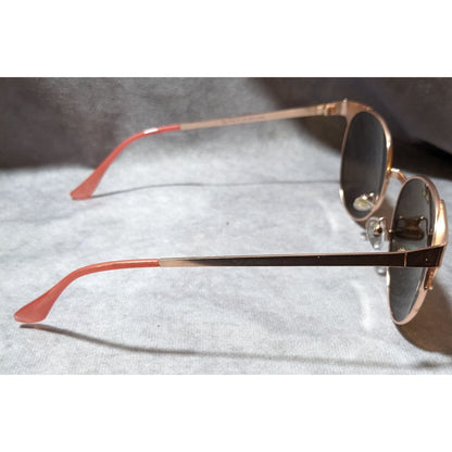 Panama Jack Rose Gold And Pink Mirror Sunglasses