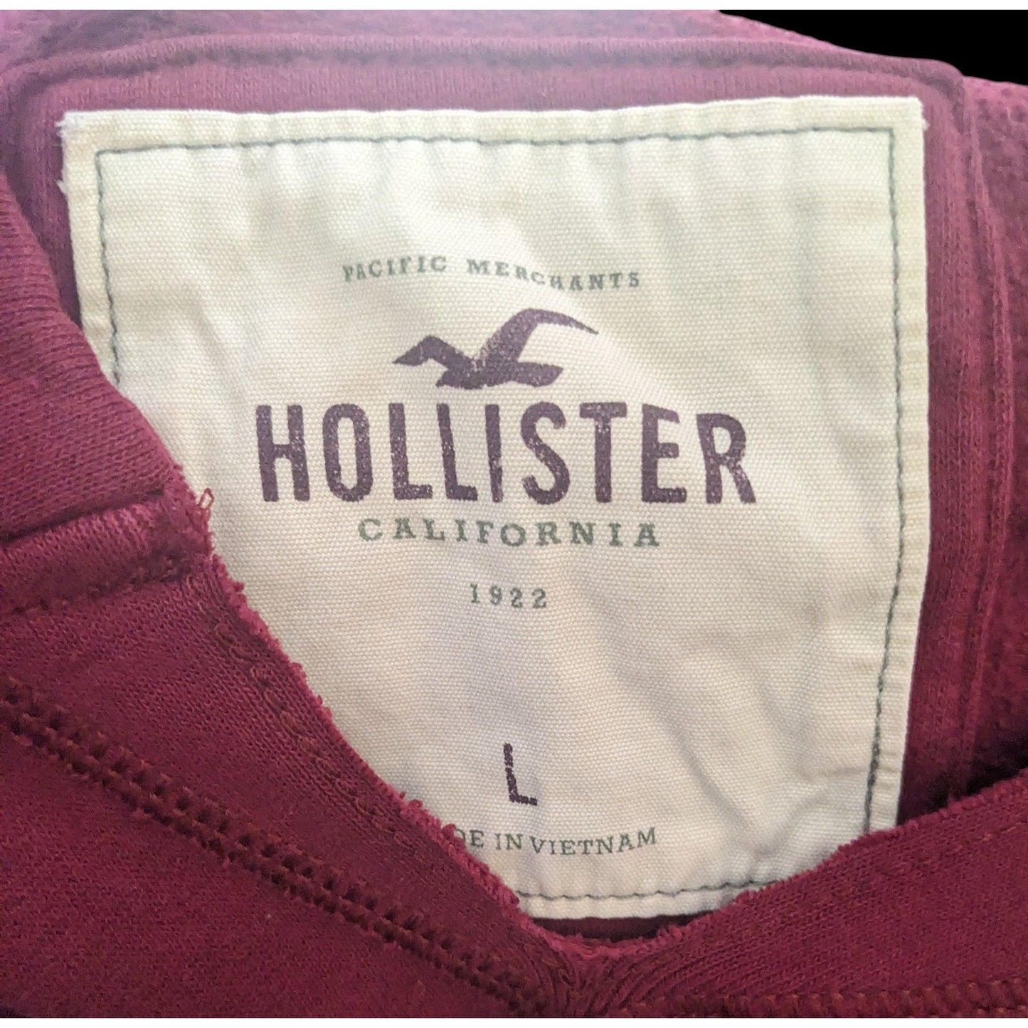 Hollister Preppy Red Dana Pt. Surf Hoodie