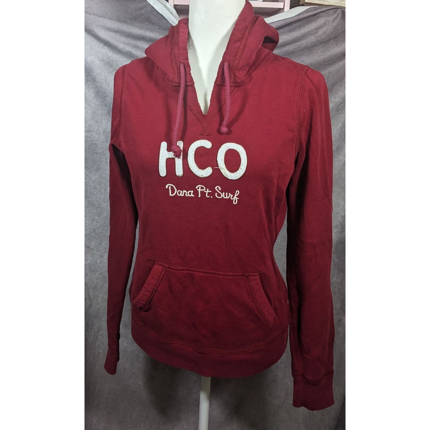 Hollister Preppy Red Dana Pt. Surf Hoodie