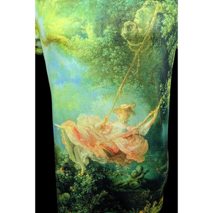 Cacofonia Milano The Swing Art Print Shirt Size Medium