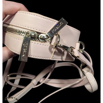 Pop & Suki J Monogram Light Pink Crossbody Bag