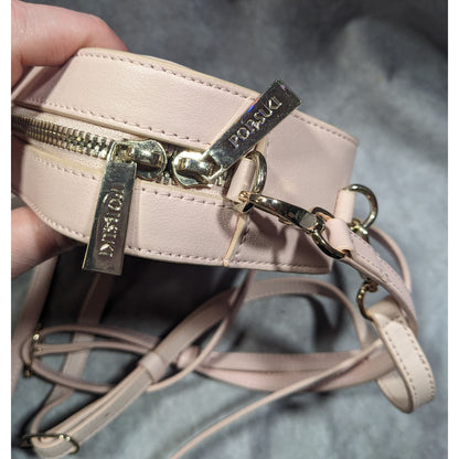 Pop & Suki J Monogram Light Pink Crossbody Bag