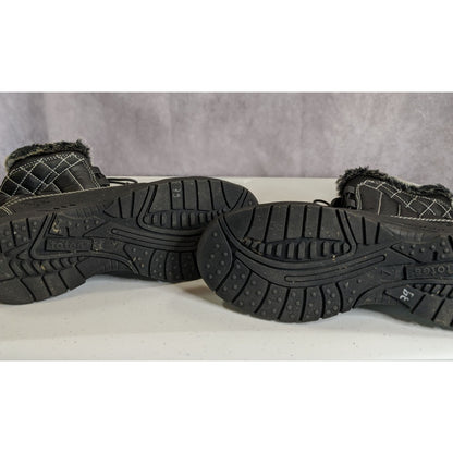 Totes Eve Black Snow Boots