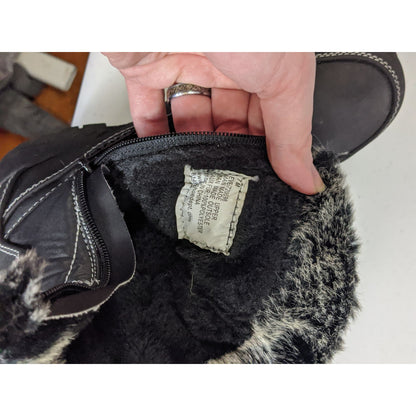 Totes Eve Black Snow Boots