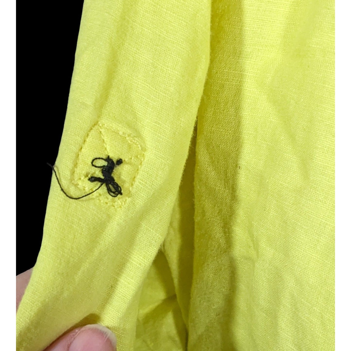 Junkfood A02 BlackLabel Toby Yellow Lightweight Jacket