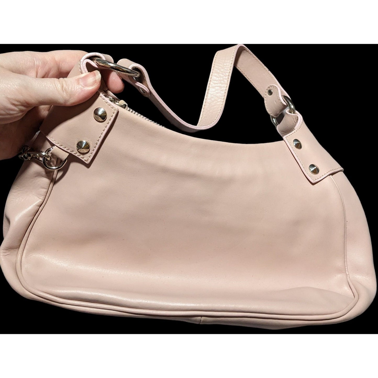 Bagamunda Pink Italian Leather Purse