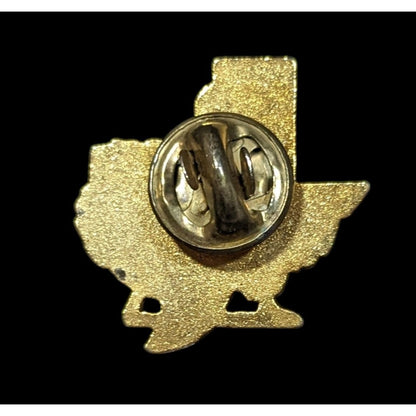 Isia Dallas Texas Cowboy Boot Ice Skating Lapel Pin