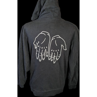 Black Book Records Black And White Hoodie