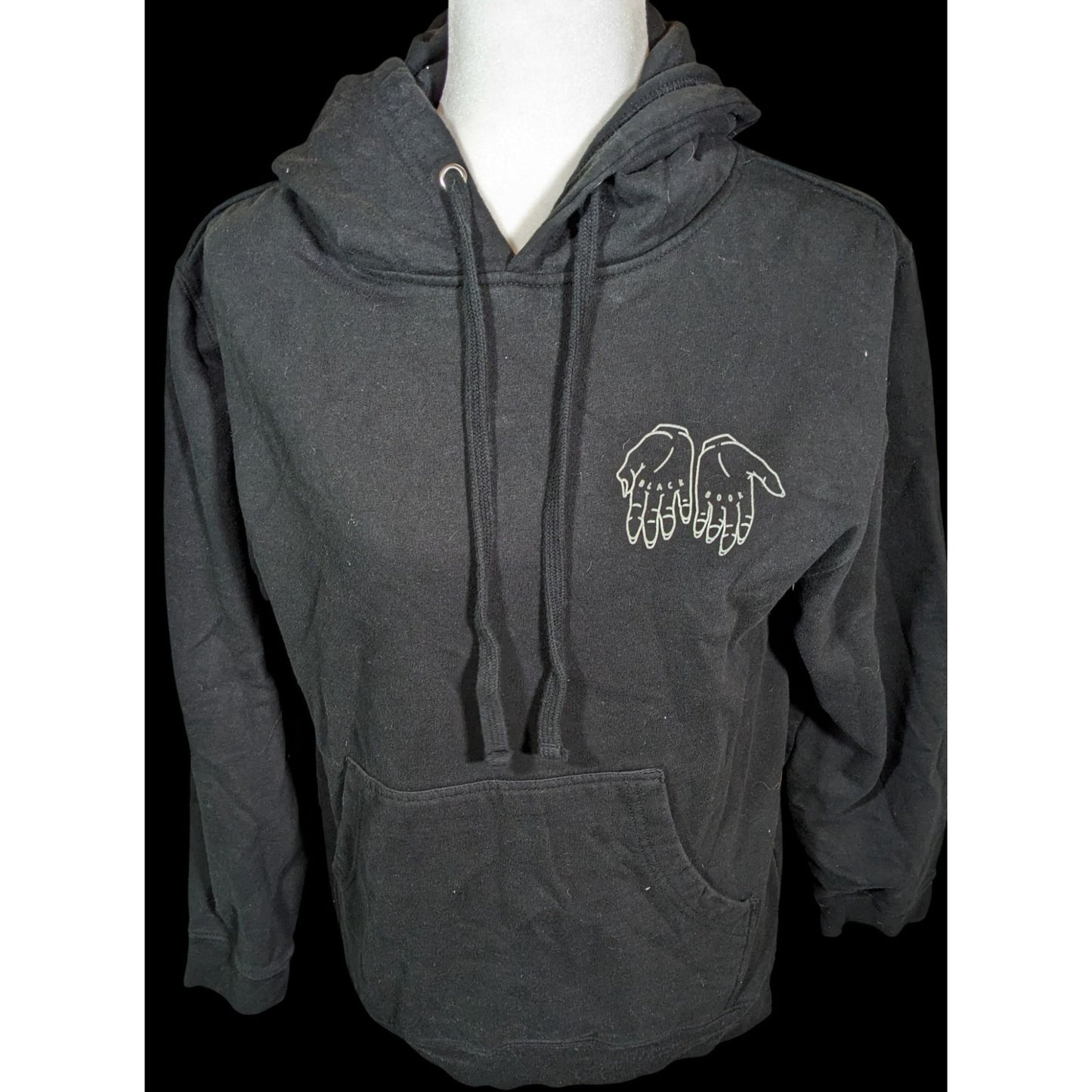 Black Book Records Black And White Hoodie