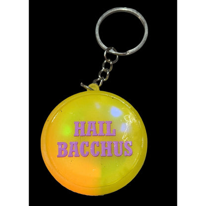 Bacchus Mardi Gras New Orleans Light Up Keychain