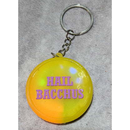 Bacchus Mardi Gras New Orleans Light Up Keychain