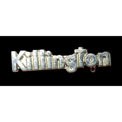 Killington Ski Resort  Silver Tone Brooch