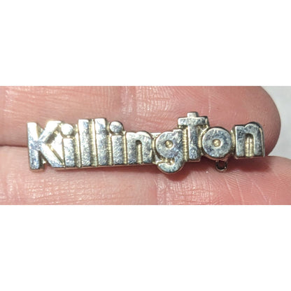 Killington Ski Resort  Silver Tone Brooch