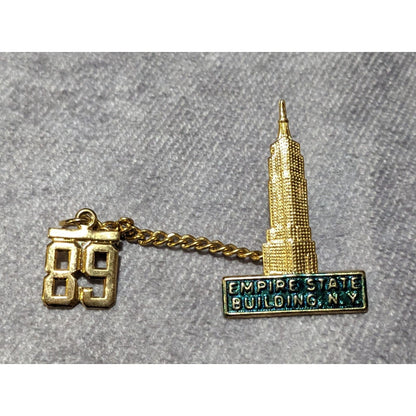 Vintage 80s Empire State Building Souvenir Pin