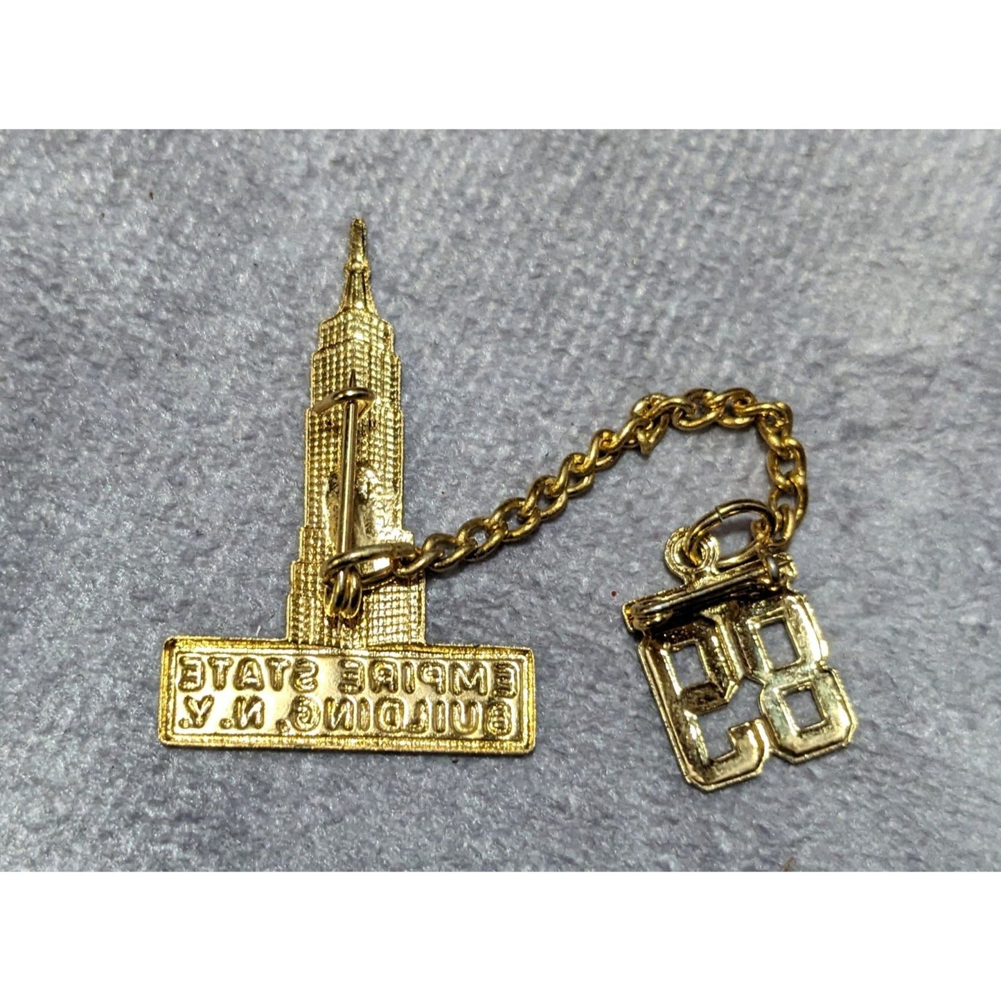 Vintage 80s Empire State Building Souvenir Pin