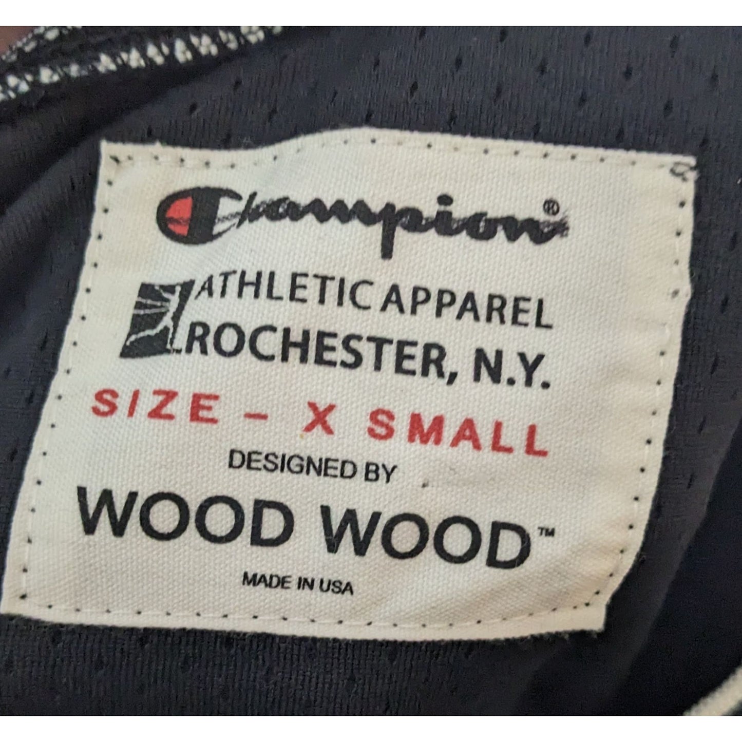 Champion x Wood Wood Sporty Black Basketball Dress Size XS
