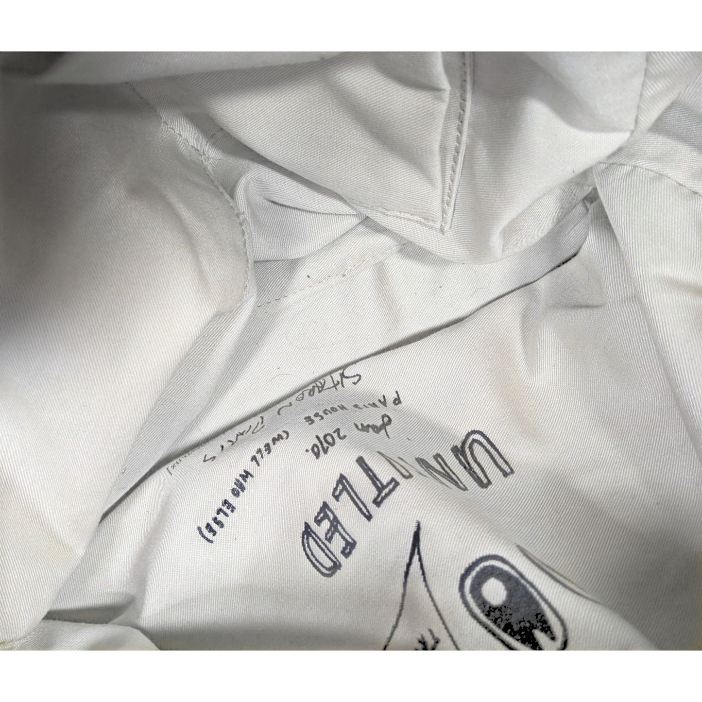 Paris House Black Slouchy Leather Googly Eye Bag