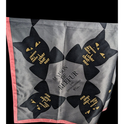 Maison De Reefur Dear Black Cat Little Joys Scarf