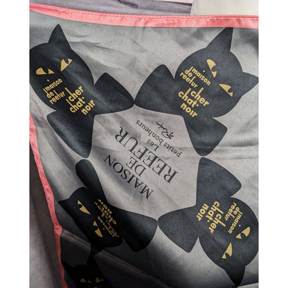 Maison De Reefur Dear Black Cat Little Joys Scarf