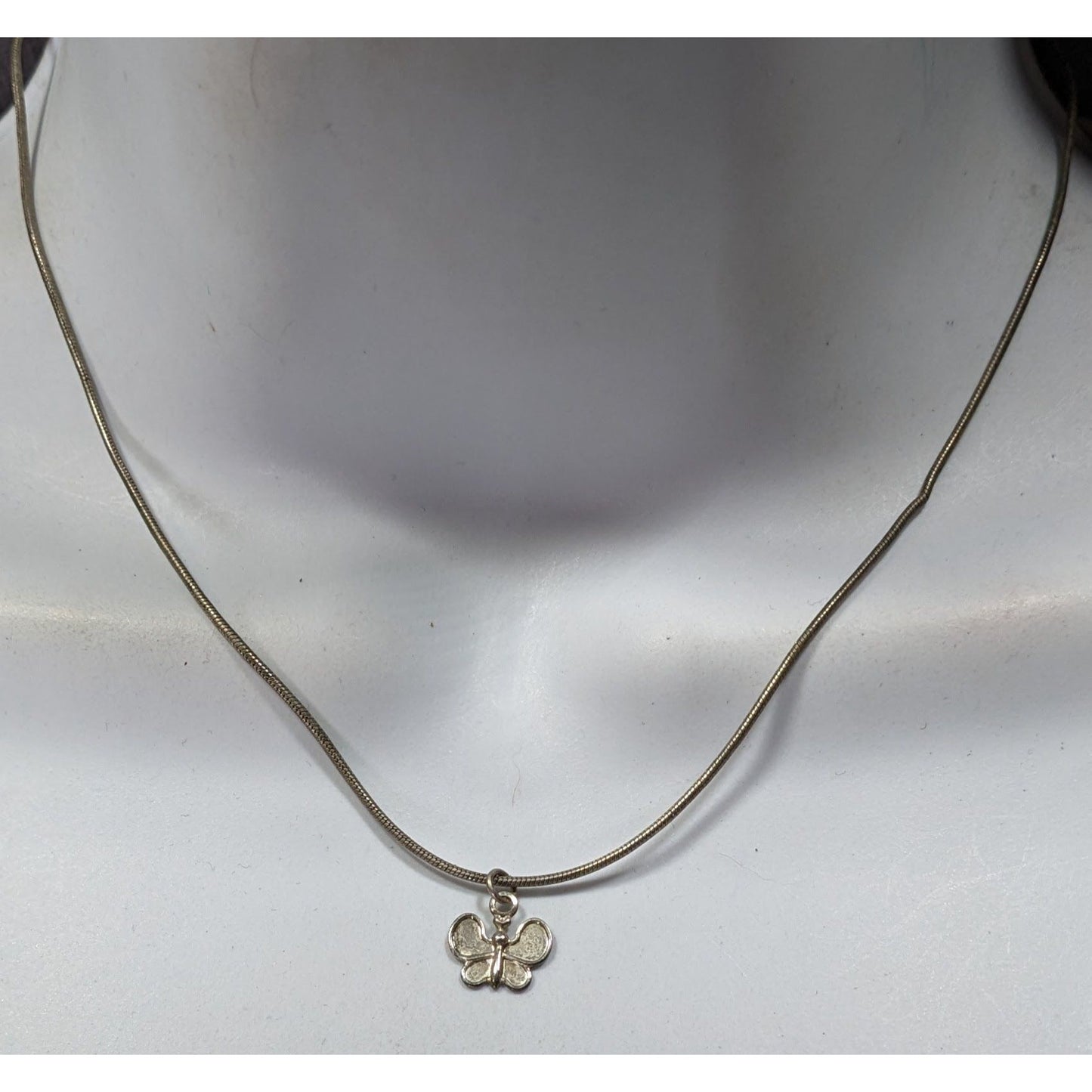 Fairycore Minimalist Butterfly Charm Pendant Necklace