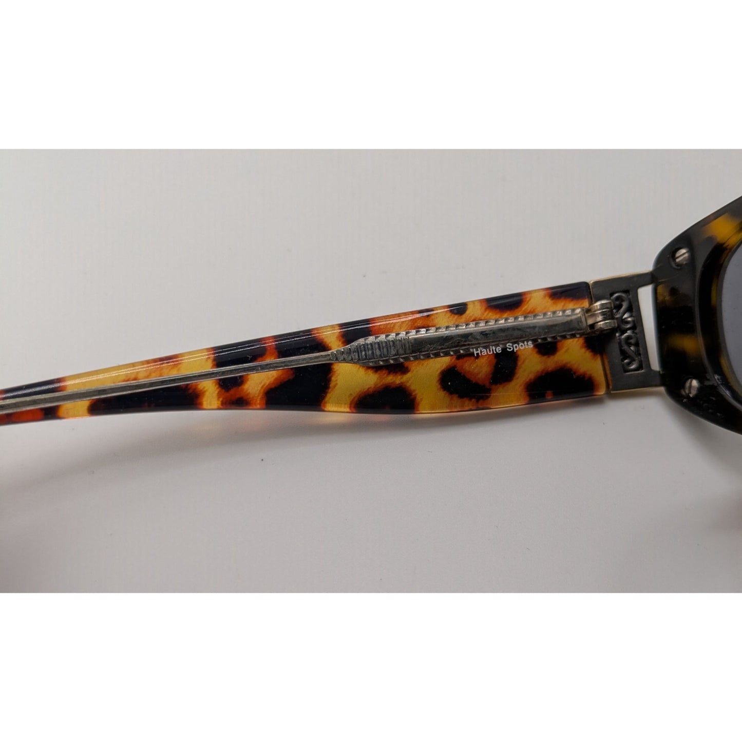Vintage Brighton Haute Spots Leopard Sunglasses Handmade